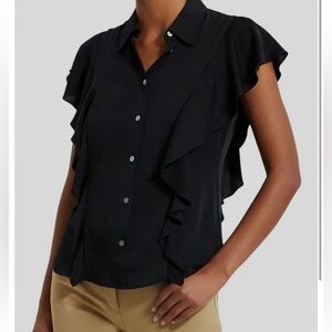 Theory Ruffle Top